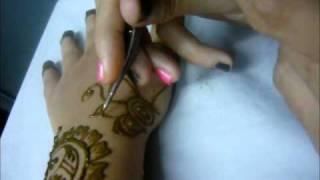 Mehendi By Aysha Aslam(arabic mehendi ).wmv