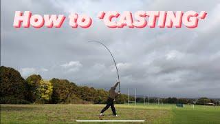  HOW TO CAST  Fishing cast & off the ground Tournament casting practice with a PB 