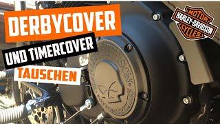  Derbycover und Timercover tauschen | How to | Sportster  Forty Eight oder Iron 883