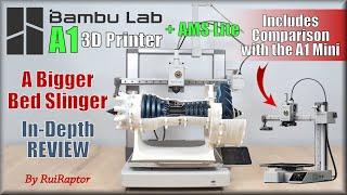 NEW  Bambu Lab A1 - DETAILED REVIEW (Full Analysis & Comparison with A1 Mini)