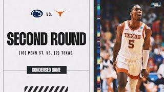 Texas vs. Penn State - Second Round NCAA tournament extended highlights