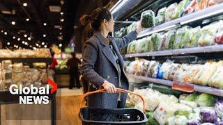 “25% is a lot”: Canadians brace for grocery price hikes during trade war