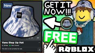 FREE ACCESSORY! HOW TO GET Vans Step Up Hat! (ROBLOX VANS WORLD EVENT)