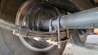 How to Properly Lubricate a Trailer Leaf Spring Suspension. #leafspring #trailer #maintenance #wd40