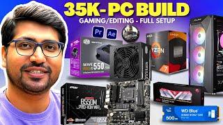 [NEW]Best PC Build Under 3500035K Budget PC BuildRyzen 7 5700G PC Build 2025PC Build 2025