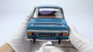 OTTO 1:18 RENAULT 10 MAJOR BLUE 1970 (OT1029) Resin Car Modle