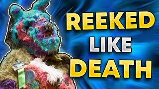 The Furry That “Reeked Like Death” (Carpet Sample story)