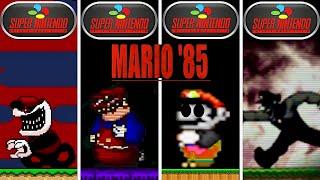 Mario '85 PC Ports SNES Versions Comparison - 4K