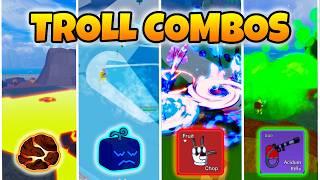 The Best Troll Combos In Blox Fruits! update 23