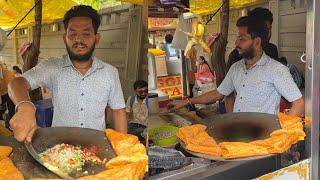 Most Unique Rajwadi Puff of Ahmedabad|Gujarati Street Food|