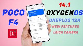 Poco F4 Stable OxygenOS 14.1 (Oneplus 12R Port)  Review, New Features & Ui and Performance