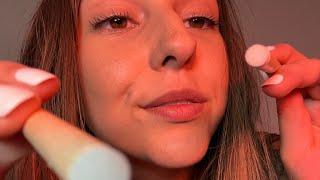 Up Close ASMR Triggers on Your Face for Sleep 