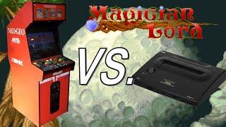 Neo Geo MVS Vs. AES #1 - Magician Lord