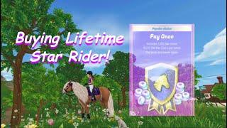 Buying Lifetime Star Rider!