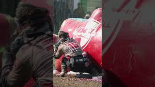 BEST SLO-MO EVER! #sports #paintball