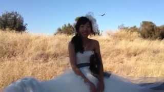 New bride, Baylands, CA