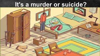 Be Sherlock Holmes Puzzle- Is It Murder Or Suicide ?