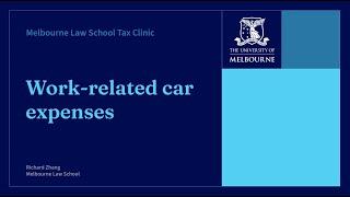 MLS Tax Clinic: Work-related car expenses