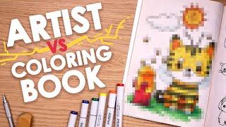 Artist VS Kids' Coloring Book