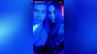 Sofia Carson Snapchat Stories January 21th 2017 | Celebrity Snaps