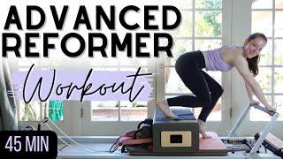 Short BOX Pilates Reformer Workout | Int / ADVANCED Total Body Flow | 45 Min