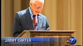 Former President Jimmy Carter visits BSC