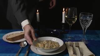 ASMR Cooking -  White Bean and Spring Vegetable Soup - Etruscan soup