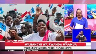 Uchaguzi umefanyika leo hii nchini Rwanda