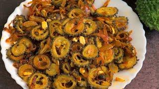 Karela Pyaz Ki Sabji। Bittergourd Onion Sabzi | Karele ki Sabji | करेले की सब्ज़ी