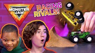Racing Rivals  MONSTER JAM Revved Up Recaps - Episode 5 | Monster Trucks for Kids