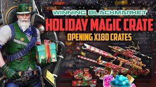 Crossfire West : Opening x180 Holiday Magic Crates - (10 WINS) Chirstmas 2024