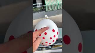 Mini Explosion with Big Impact! #SmallBoom #ImpactDrop #BalloonTest #CoolEffect #ShortsTime