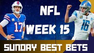 NFL *Best Bets* for Week 15