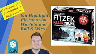 Sebastian Fitzeks Killercruise - Das Würfelspiel - ein kooperatives Roll and Write - Regeln + Review