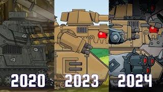 Mad Scientist Evolution 2020-2024 in HomeAnimations cartoon about tanks