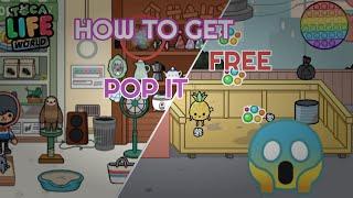 How To Get Free Pop It in Tocalifeworld | Skit | Toca Boca.