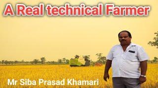 A Real technical Farmer || Odisha agriculture Department #farmer