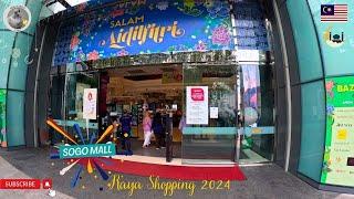 Sogo Mall  2024 | A busy shopping day for Hari Raya Aidilfitri in Kuala Lumpur