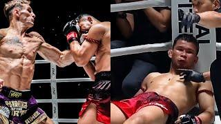 Phenom’s Savage KO Of Muay Thai Legend  Nico Carrillo vs. Nong-O