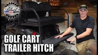 How To Install A Golf Cart Trailer Hitch / Golf Cart Accessories