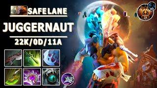 Juggernaut Safe Lane Carry | 7.33d | Satanic Pos 1 Jug Play | Dota 2 Immortal Gameplay