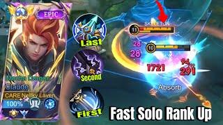 CLAUDE BEST BUILD AND EMBLEM FAST RANK UP FOR SOLO RANK 2024  | MLBB | CLAUDE