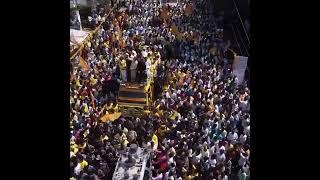 Thank you #Adoni | Nara Chandrababu Naidu road show in Adoni | #narachandrababunaidu #appolitics