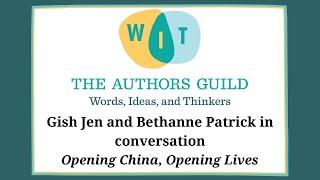 Gish Jen and Bethanne Patrick in conversation: Opening China, Opening Lives