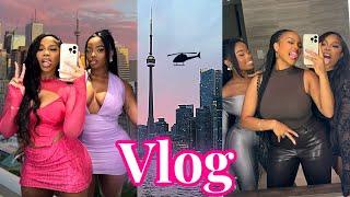VLOG: TRIP TO TORONTO! ️ Helicopter Tour, Luxury Hotel, Davido Concert, Spa & Dinner Dates