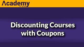 Creating and Applying Coupon Codes in your LMS