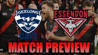 Essendon v Geelong Round Sixteen Prediction + Preview