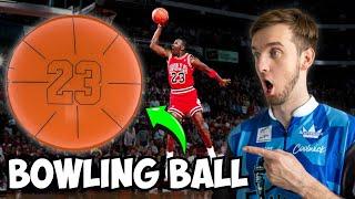 I Threw Michael Jordan's ILLEGAL Bowling Ball!!