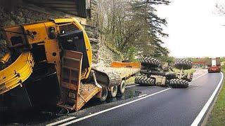 25 Dangerous Big Excavator, Truck & Cranes Operation Fails_Heavy Equipment Encountered Rare Problems