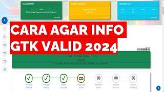 CARA AGAR INFO GTK VALID